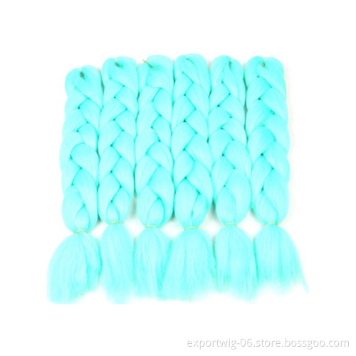 Jumbo Braiding Hair Extensions Glowing In The Dark Shining Synthetic Braid For Festival Cosplay Hair Braids For Darkness